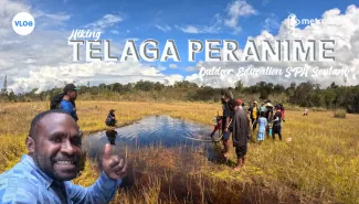 Peranime Lake, the natural charm of Logotpaga Village, holds serenity and hope for the future of tourism in the Papuan Mountains.