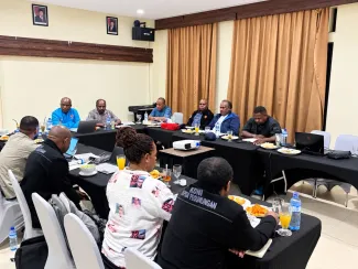 The Papua Mountains KONI Discusses the 2027 Work Plan and Inaugurates Administrators in Eight Districts