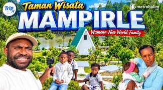 Mapirle Tourism Park in Wamena Becomes a Destination for Nies World Family's Daily Vlog