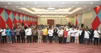 KONI Delapan Kabupaten di Papua Pegunungan Diharapakan Bersatu Bangun Prestasi Olahraga Fokus Cabor Ungulan