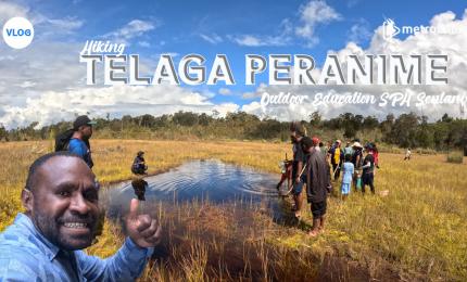 Peranime Lake, the natural charm of Logotpaga Village, holds serenity and hope for the future of tourism in the Papuan Mountains.