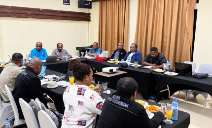 The Papua Mountains KONI Discusses the 2027 Work Plan and Inaugurates Administrators in Eight Districts