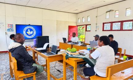 Smart Papua School Reorganizes Management Due to the Impact of Retiring Several Teachers