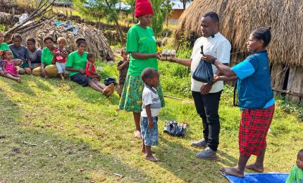 The GKII Logotpaga Congregation's Child Development Program is Underway, with 15 Children Benefiting