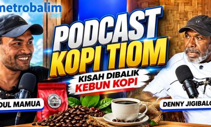 Denny Jigibalom, a Driver of Tiom Coffee and the People's Economy from the Papuan Highlands